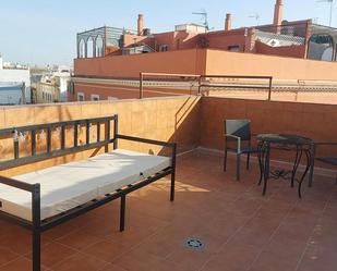 Terrace of Flat to share in  Sevilla Capital  with Air Conditioner, Heating and Furnished
