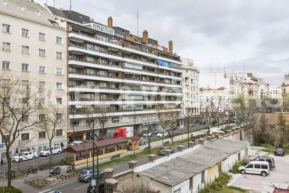 Vista exterior de Pis de lloguer en Madrid amb Aire condicionat, Calefacció i Moblat