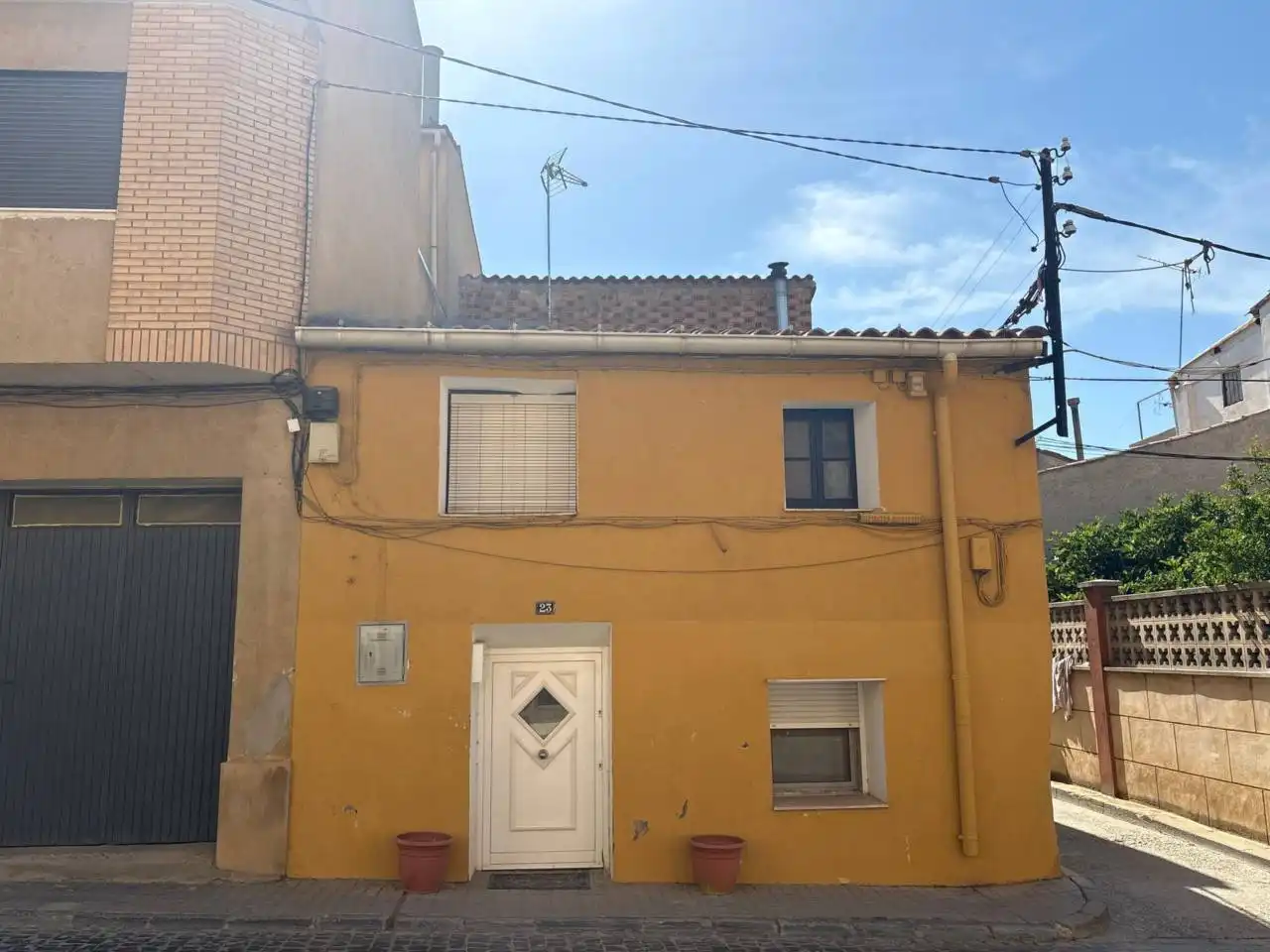 Vista exterior de Casa o xalet en venda en Binaced amb Terrassa