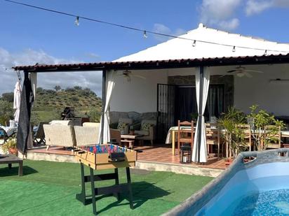 Terrace of Country house for sale in Coín  with Air Conditioner, Heating and Private garden