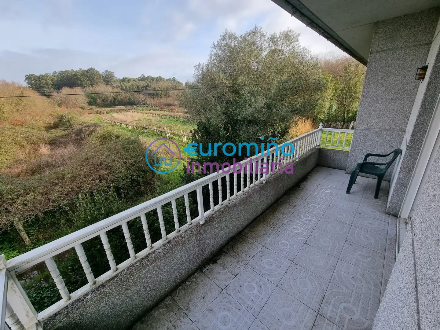Terrassa de Casa o xalet en venda en Salvaterra de Miño amb Calefacció, Jardí privat i Traster
