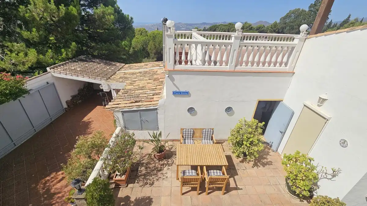 Terraza de Casa o chalet en venta en Mijas