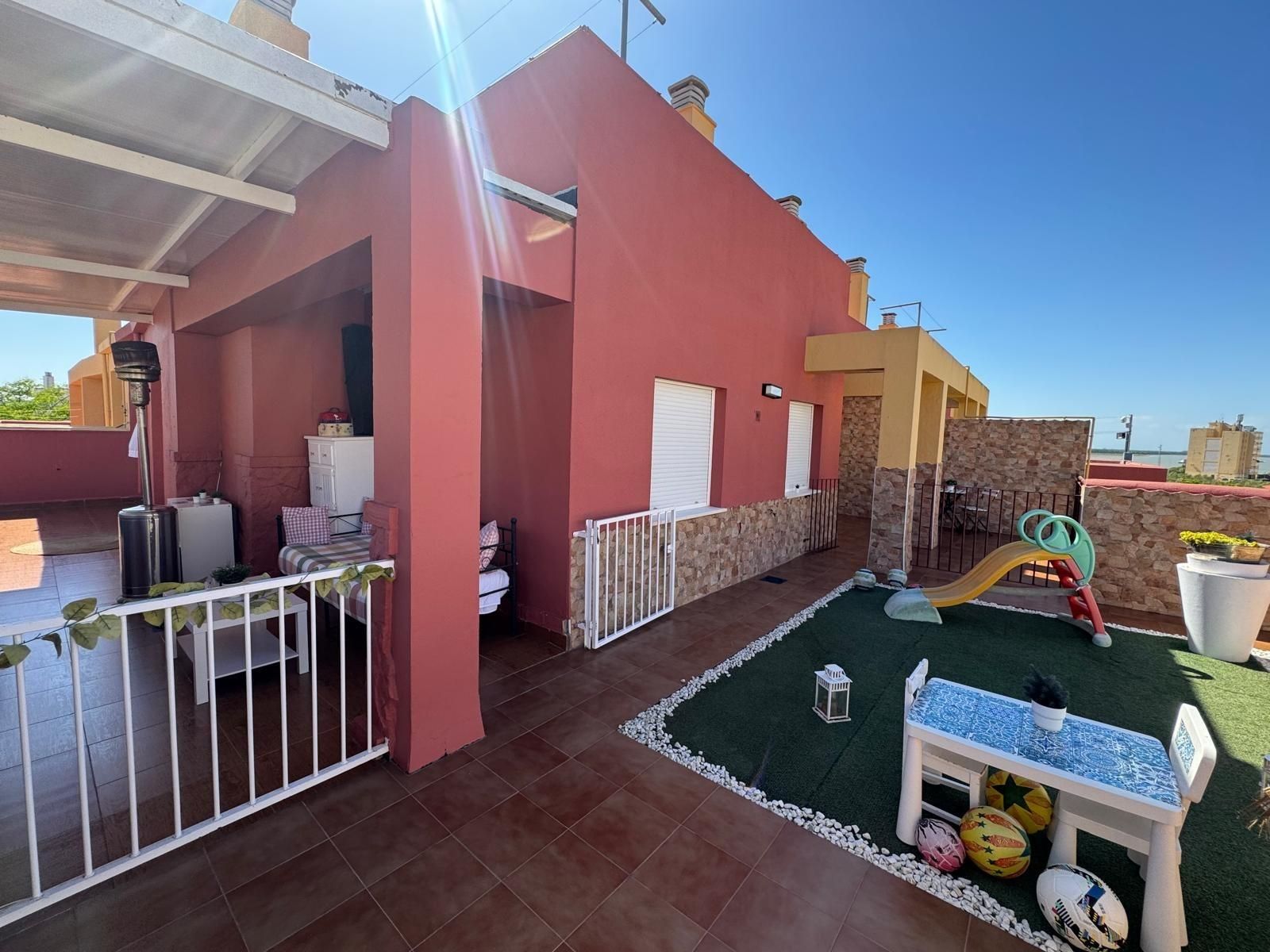 Terrasse von Dachboden zum verkauf in Sanlúcar de Barrameda mit Klimaanlage und Terrasse