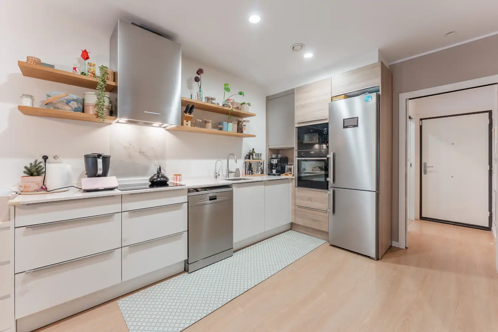 Cocina de Planta baja en venta en L'Ametlla del Vallès con Aire acondicionado, Calefacción y Jardín privado