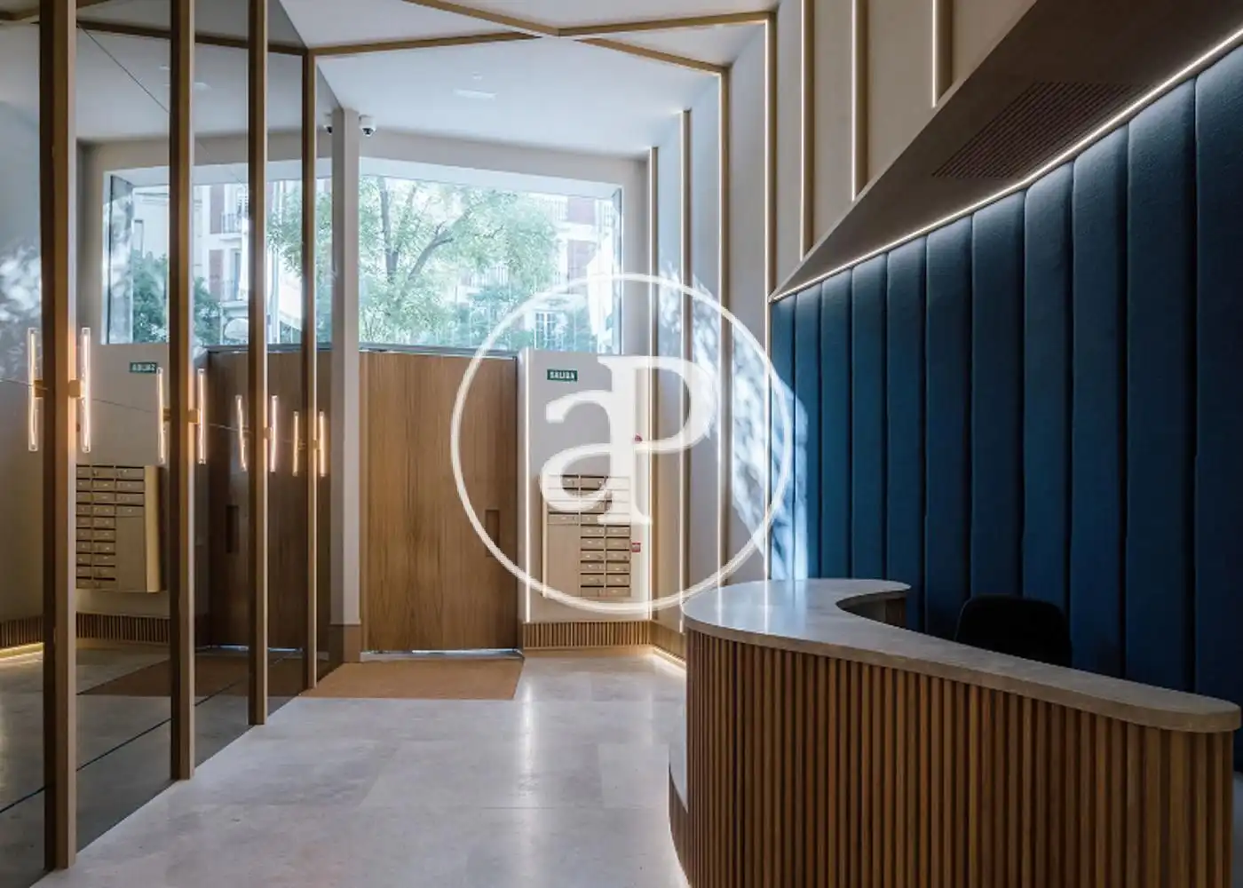 Wohnung zur Miete in Madrid mit Klimaanlage, Heizung und Privatgarten