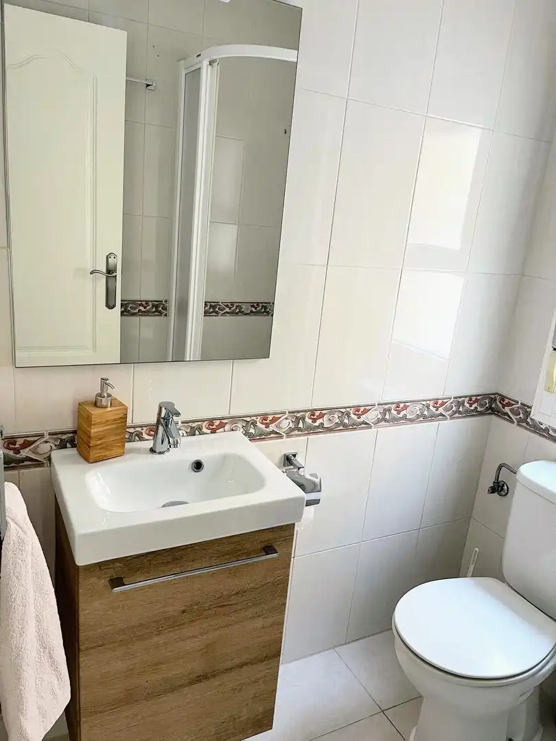 Baño de Apartamento en venta en Los Alcázares con Aire acondicionado, Terraza y Piscina comunitaria