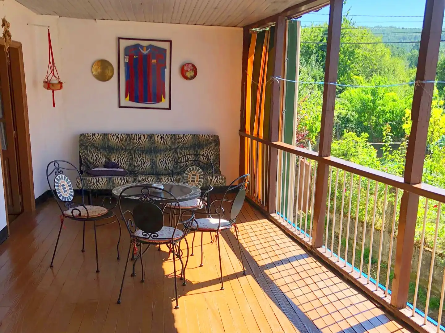 Terraza de Casa adosada en venta en Castrelo do Val con Jardín privado, Terraza y Trastero