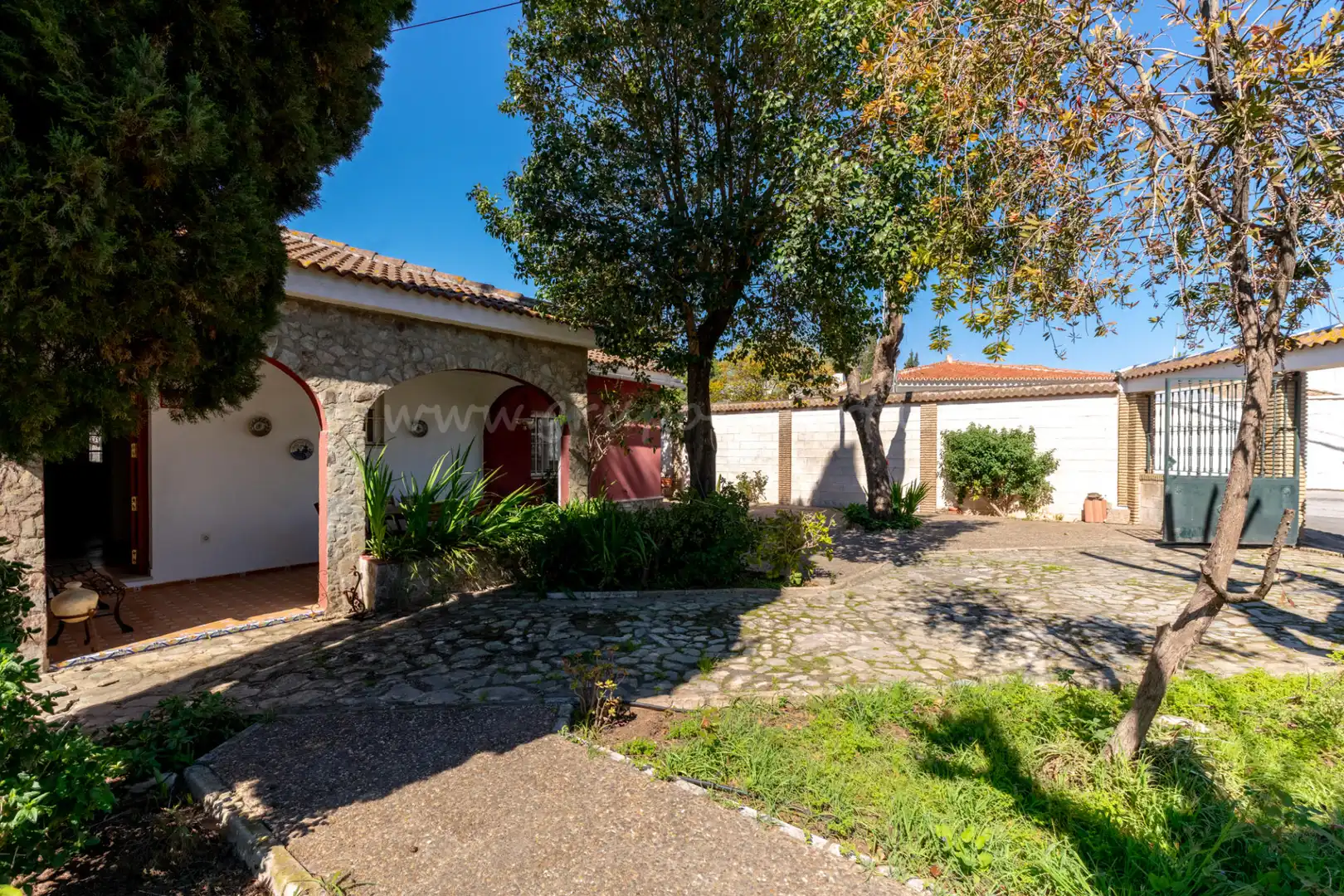 Jardín de Casa o chalet en venta en Villanueva del Ariscal con Aire acondicionado, Calefacción y Jardín privado