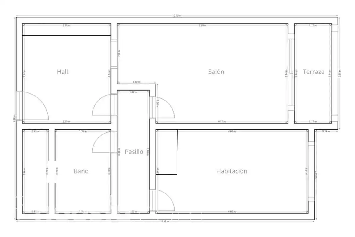 Apartamento en venta en Madrid con Calefacción, Terraza y Piscina comunitaria
