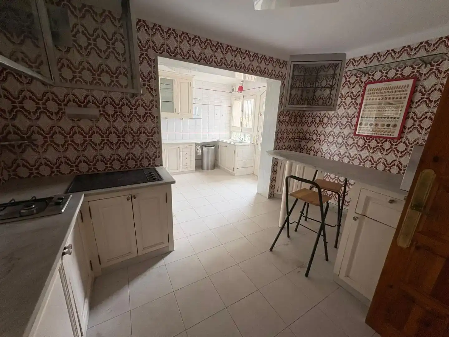 Kitchen of Flat for share in L'Estartit Poble
