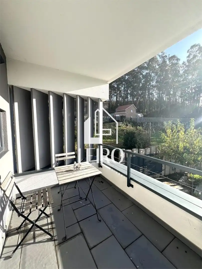 Terrassa de Casa o xalet en venda en Vilagarcía de Arousa amb Aire condicionat, Jardí privat i Terrassa