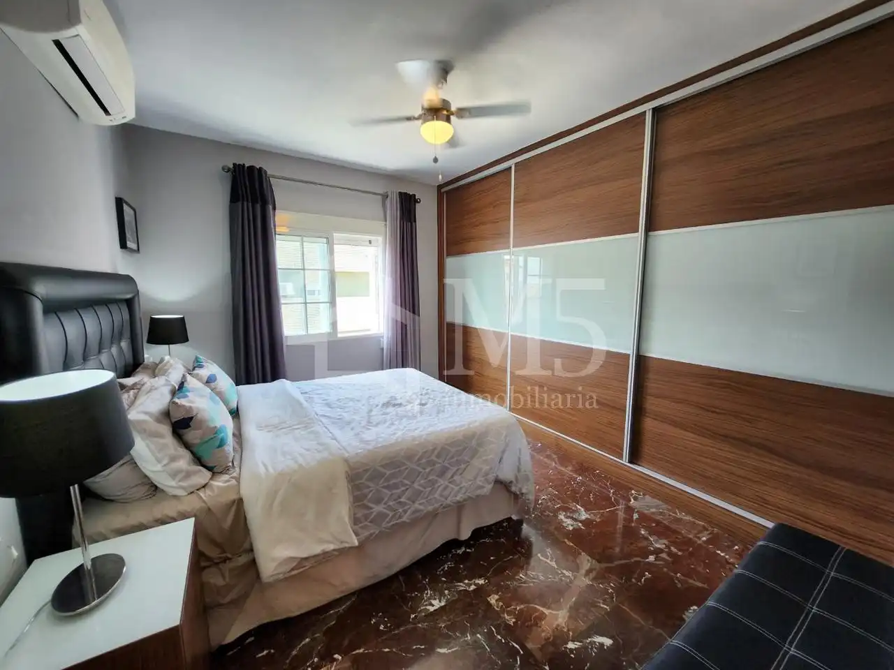 Bedroom of Flat for sale in Nerja  with Air Conditioner, Terrace and Furnished