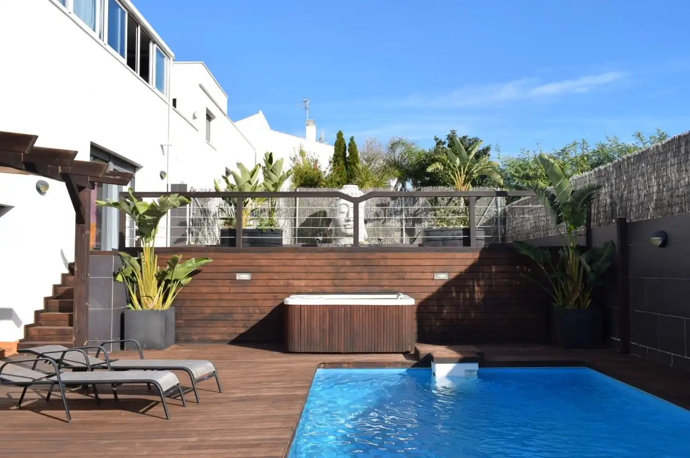 Terrassa de Casa adosada en venda en Calafell amb Calefacció, Jardí privat i Terrassa