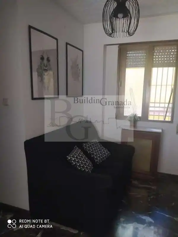 Bedroom of Flat for rent in Granada  with Terrace and Furnished