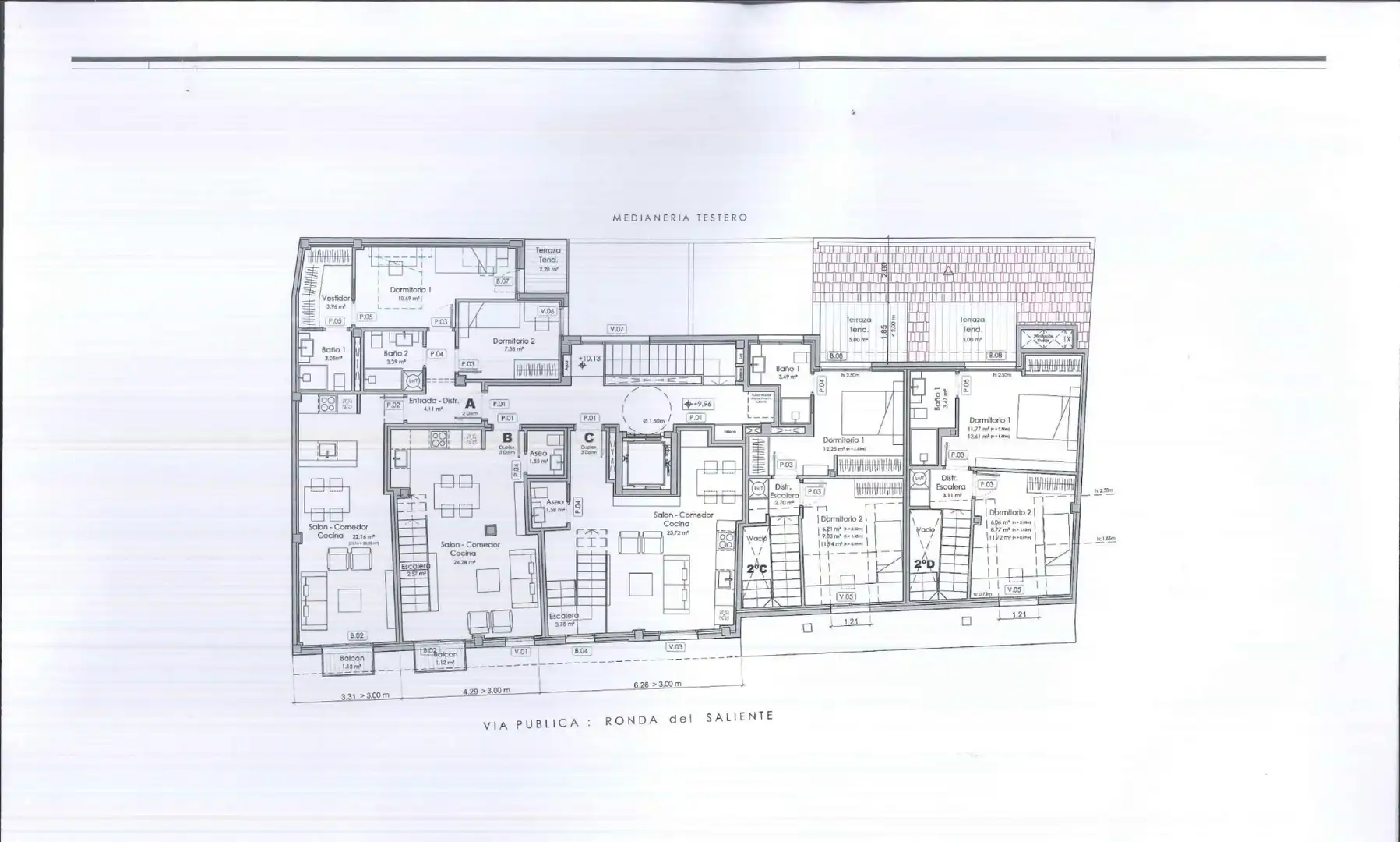 Flat for sale in Ronda de Saliente, 36, Centro