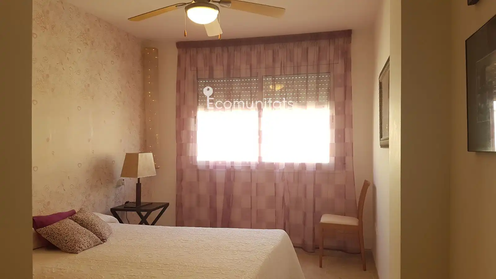 Bedroom of Flat for rent in La Ràpita  with Terrace and Furnished