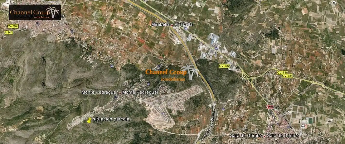 Terreno residencial en venta en Gata de Gorgos, imagen 3