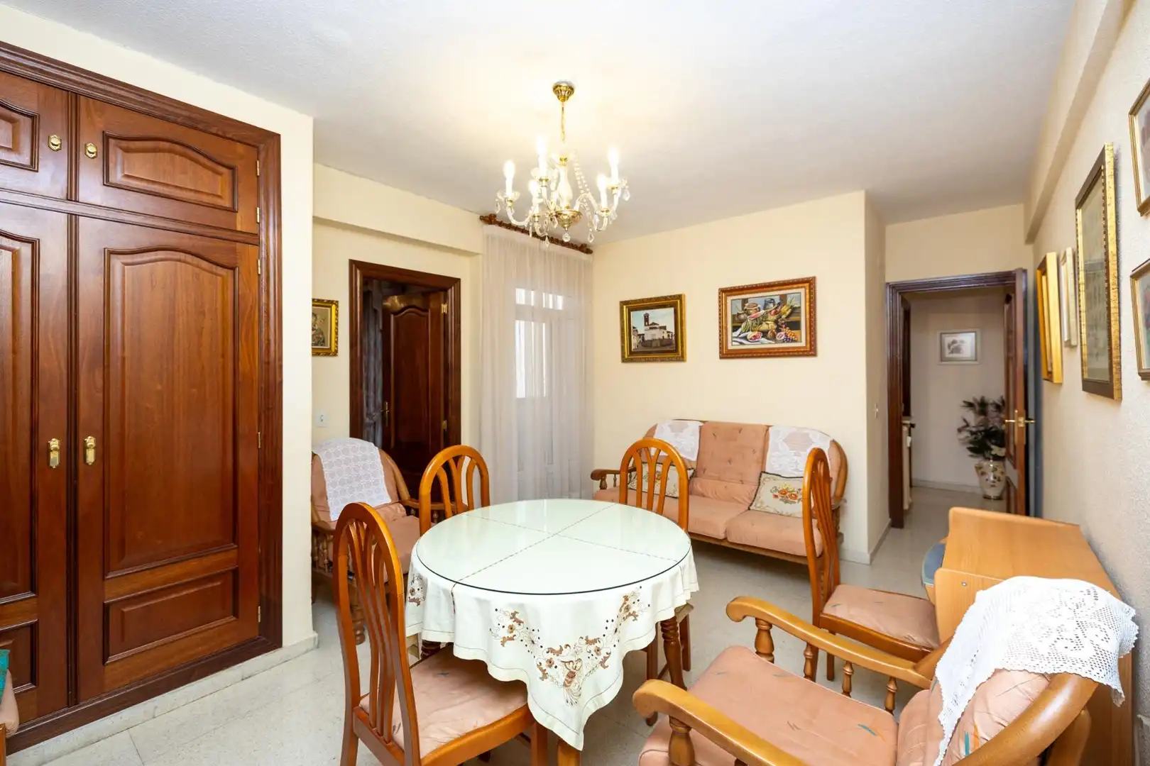 Esszimmer von Wohnung zum Verkauf in Granada mit Heizung und Balkon