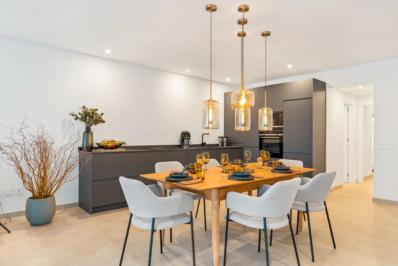 Cocina de Planta baja en venta en Estepona con Aire acondicionado, Calefacción y Parquet