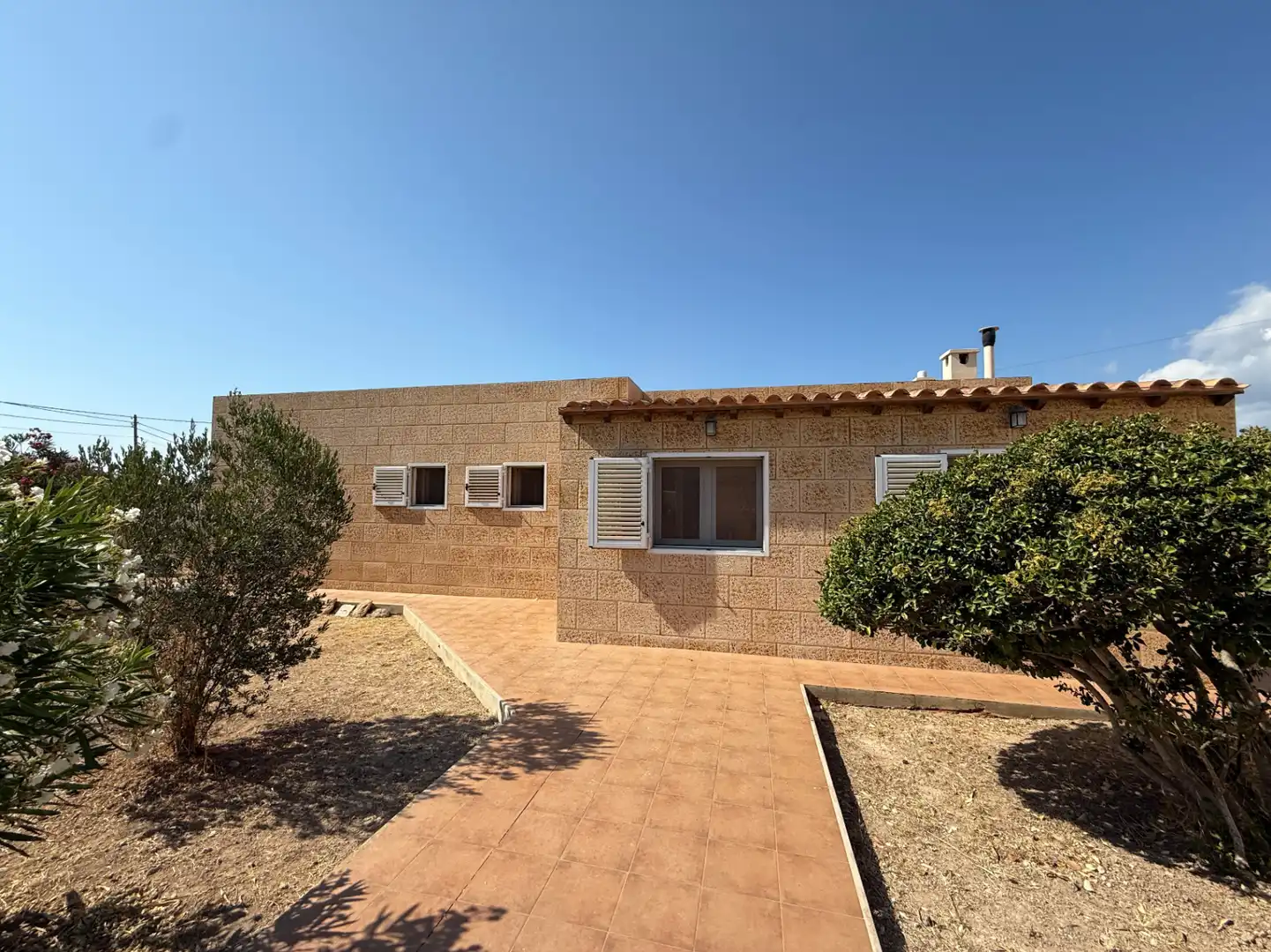 Vista exterior de Casa o xalet en venda en Sant Josep de sa Talaia amb Aire condicionat, Calefacció i Terrassa