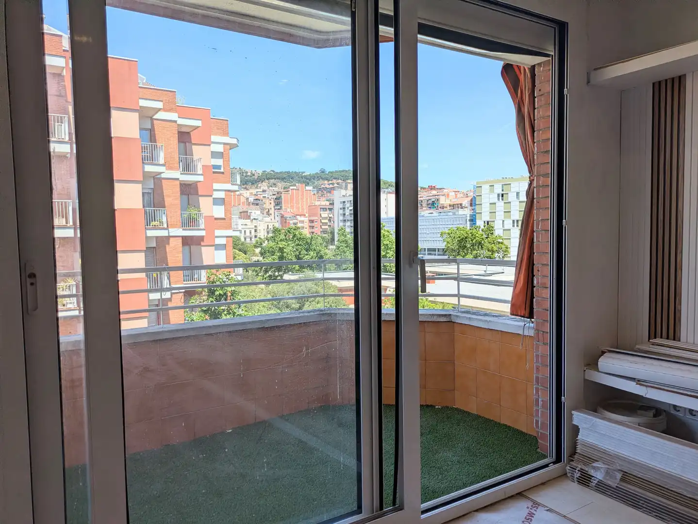 Terrasse von Dachboden zum Verkauf in Barcelona mit Heizung, Terrasse und Balkon