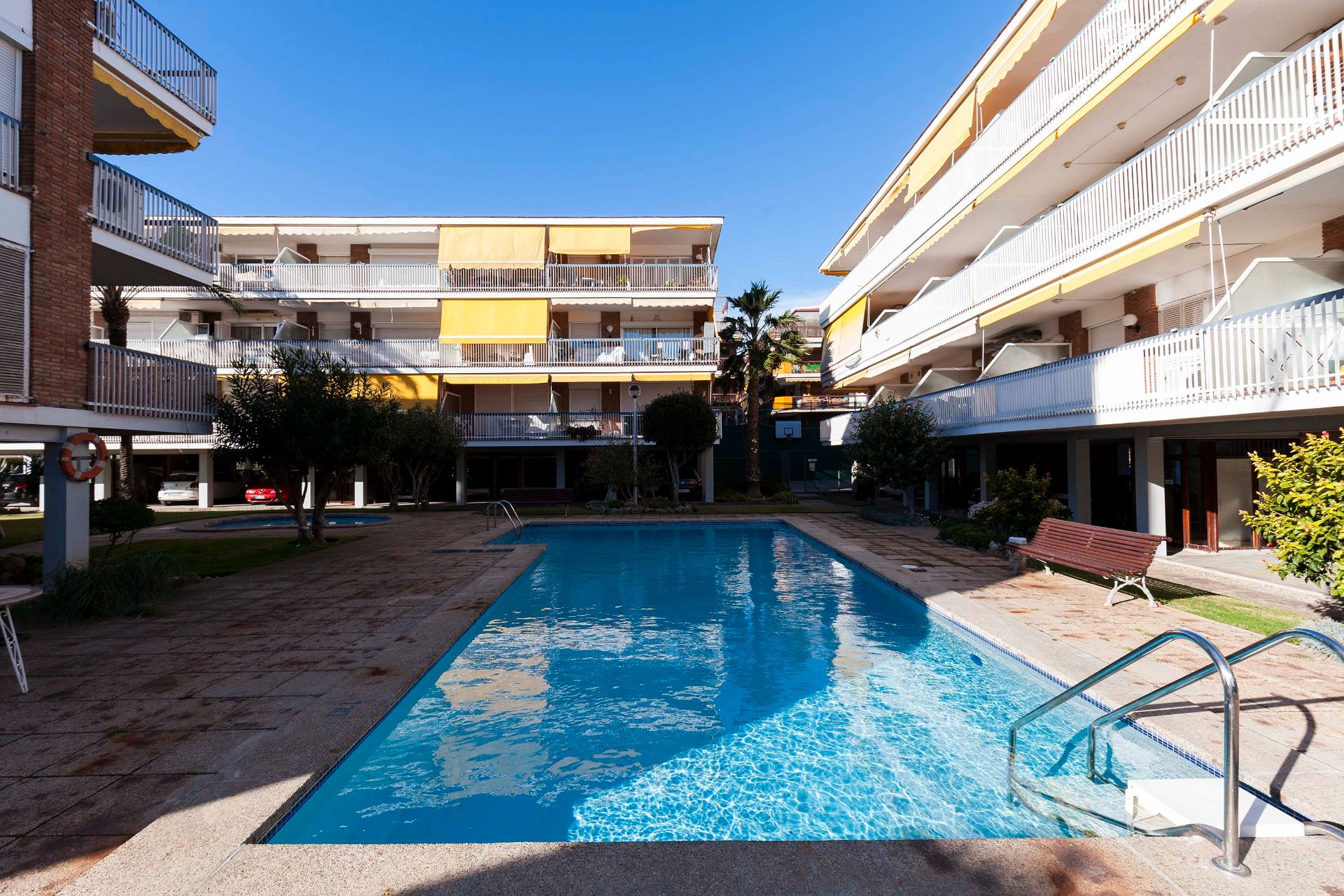 Swimming pool of Apartment for sale in Castelldefels  with Air Conditioner, Heating and Terrace