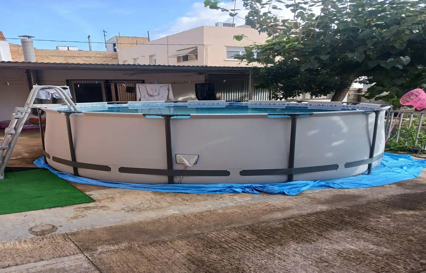 Piscina de Casa o xalet en venda en Sant Jaume d'Enveja amb Calefacció, Jardí privat i Terrassa