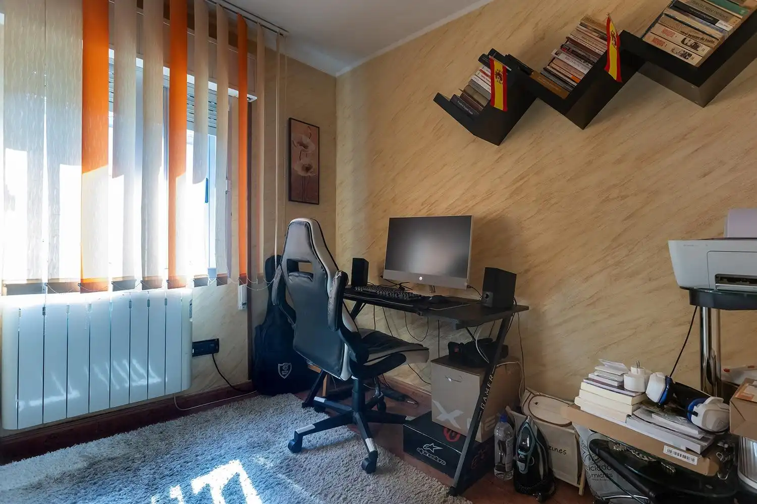 Wohnzimmer von Wohnung zum Verkauf in Alcalá de Henares mit Klimaanlage, Heizung und Terrasse