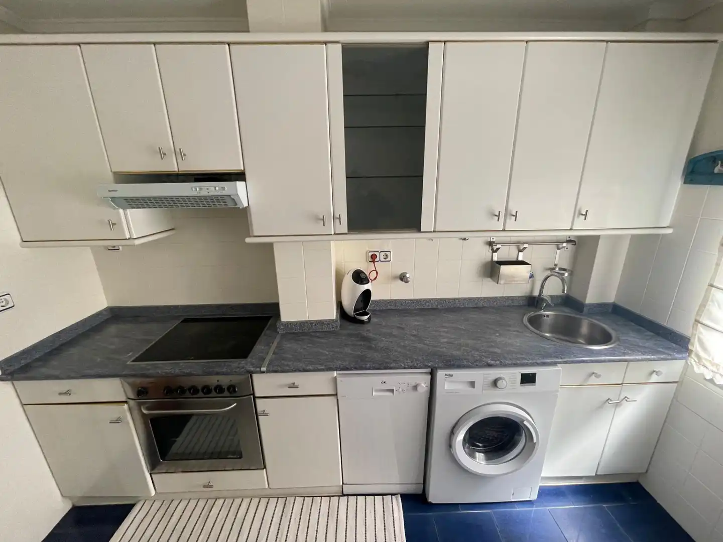 Kitchen of Flat for sale in Bilbao   with Heating, Terrace and Furnished