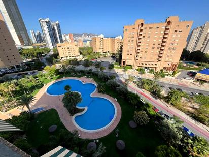 Swimming pool of Flat for sale in Benidorm  with Air Conditioner, Heating and Private garden