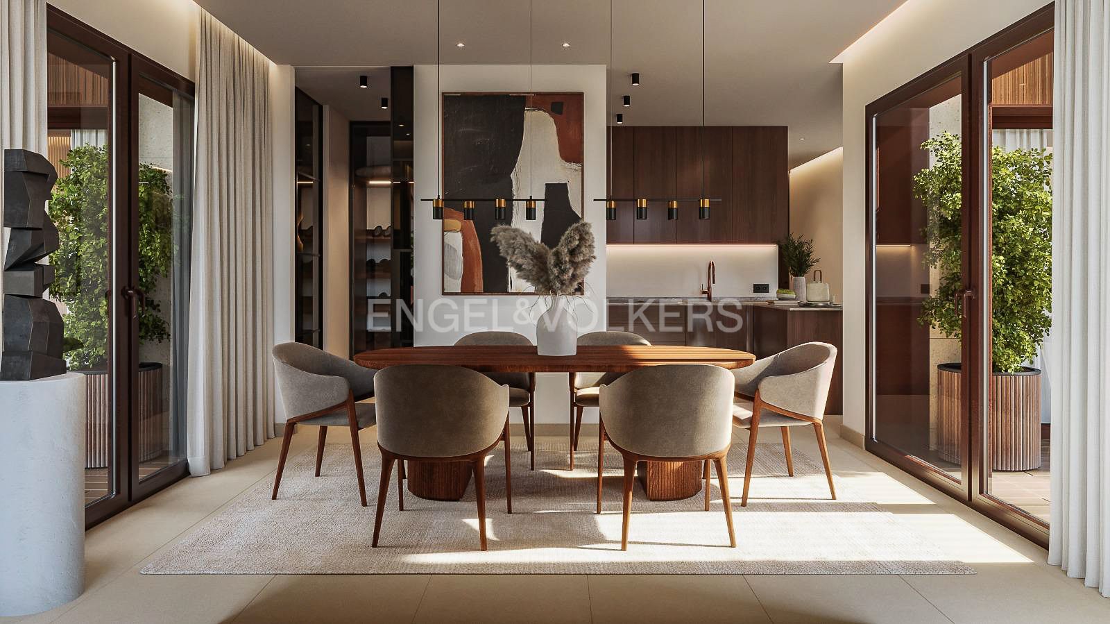 Menjador de Dúplex en venda en Castelldefels amb Aire condicionat, Calefacció i Terrassa