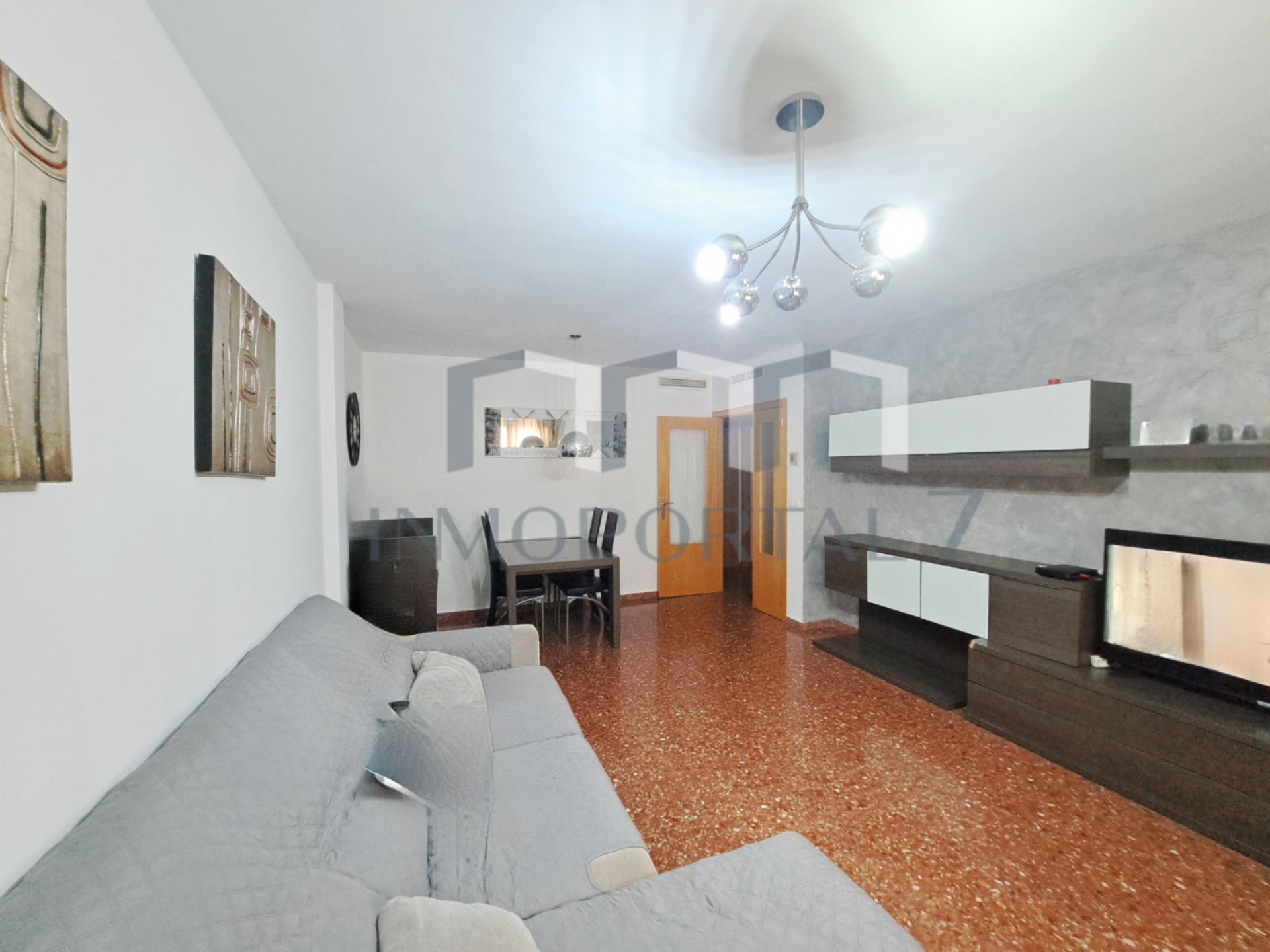 Living room of Flat for sale in Manises  with Air Conditioner, Heating and Oven