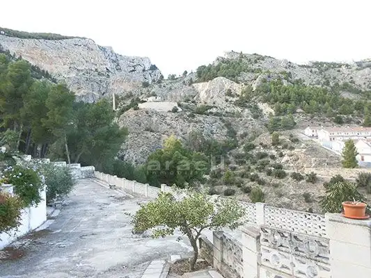 Exterior view of Houses for sale in Alcoy / Alcoi  with Terrace, Storage room and Swimming Pool