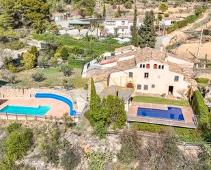 Exterior view of Country house for sale in Torrelles de Foix  with Swimming Pool and Balcony