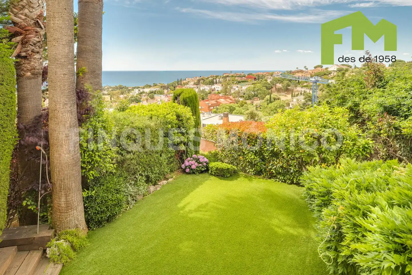 Jardín de Casa o chalet en venta en Teià con Calefacción, Jardín privado y Terraza