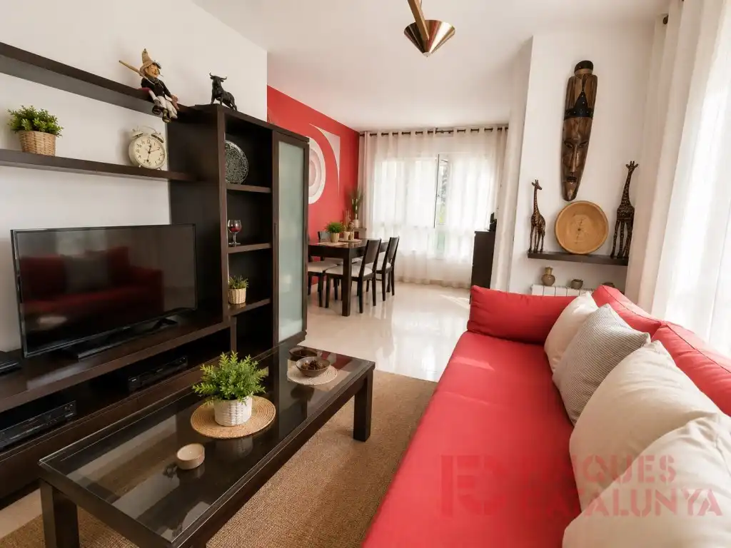 Living room of Flat for sale in Girona  with Balcony