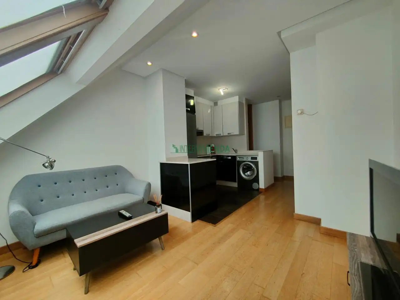 Wohnzimmer von Wohnung zur Miete in Vigo  mit Heizung und Terrasse