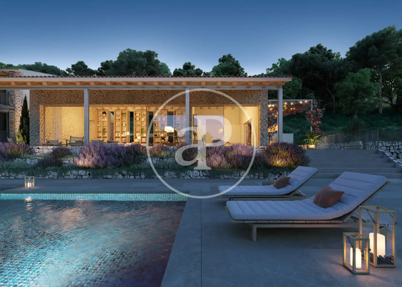 Garden of Houses for sale in Deià  with Air Conditioner, Heating and Private garden