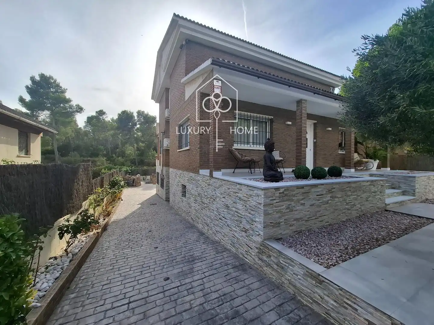 Exterior view of Houses for sale in Begues  with Air Conditioner, Heating and Terrace