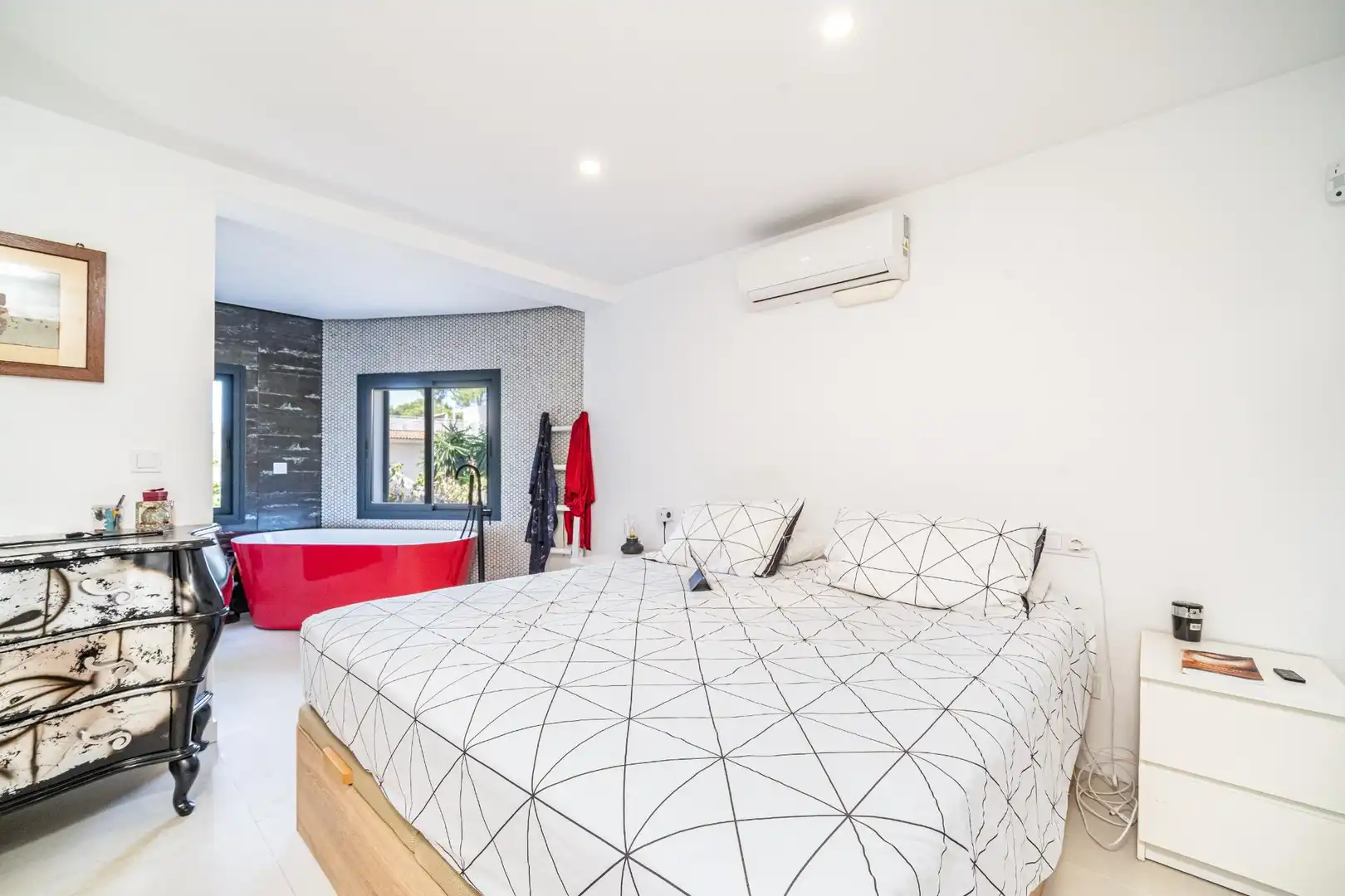 Dormitori de Casa o xalet en venda en  Palma de Mallorca amb Aire condicionat, Calefacció i Jardí privat