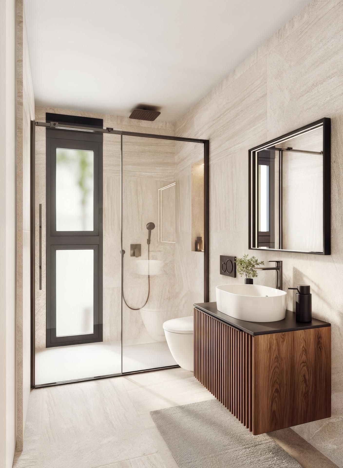 Bathroom of House or chalet for sale in Torre-Pacheco  with Air Conditioner, Heating and Swimming Pool
