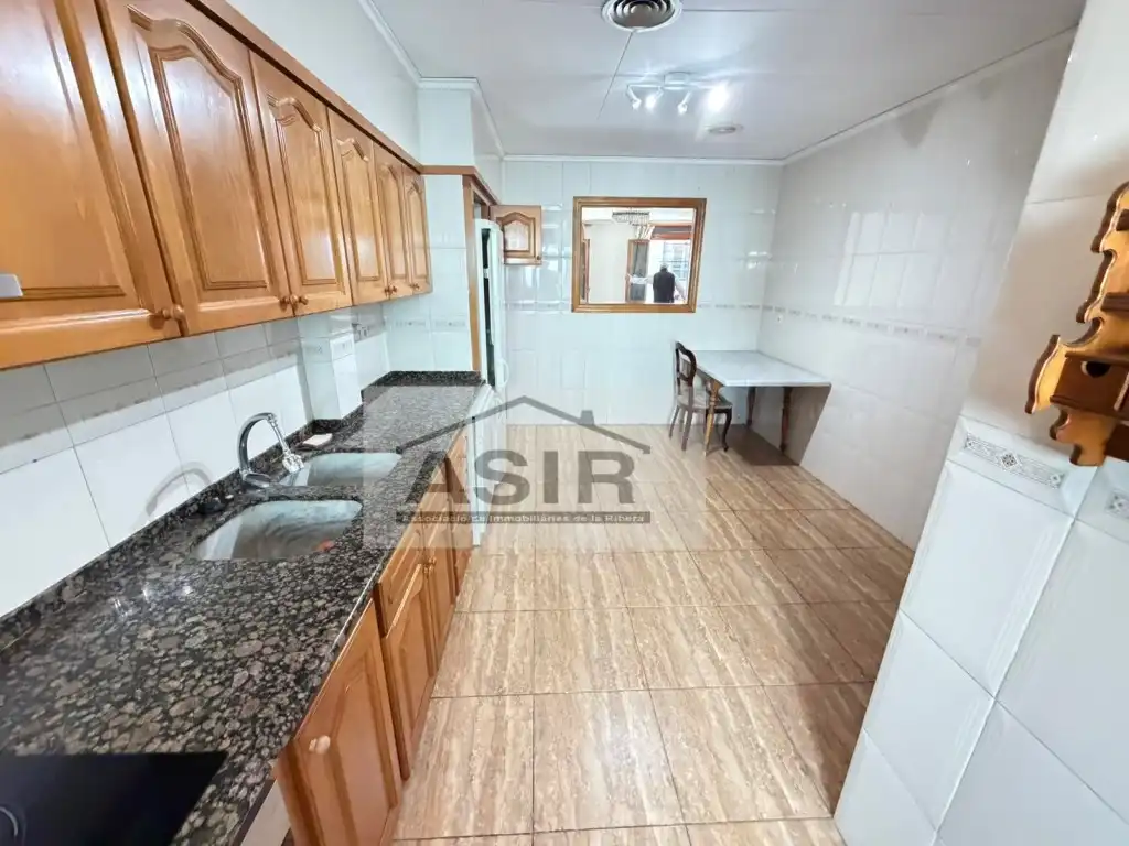 Cocina de Piso de alquiler en Alzira con Terraza