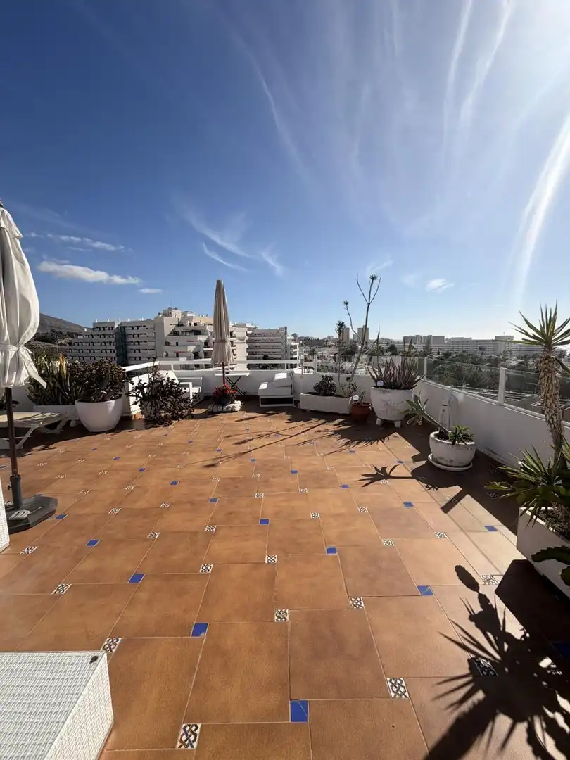 Terrace of Flat for sale in Adeje  with Air Conditioner, Terrace and Furnished