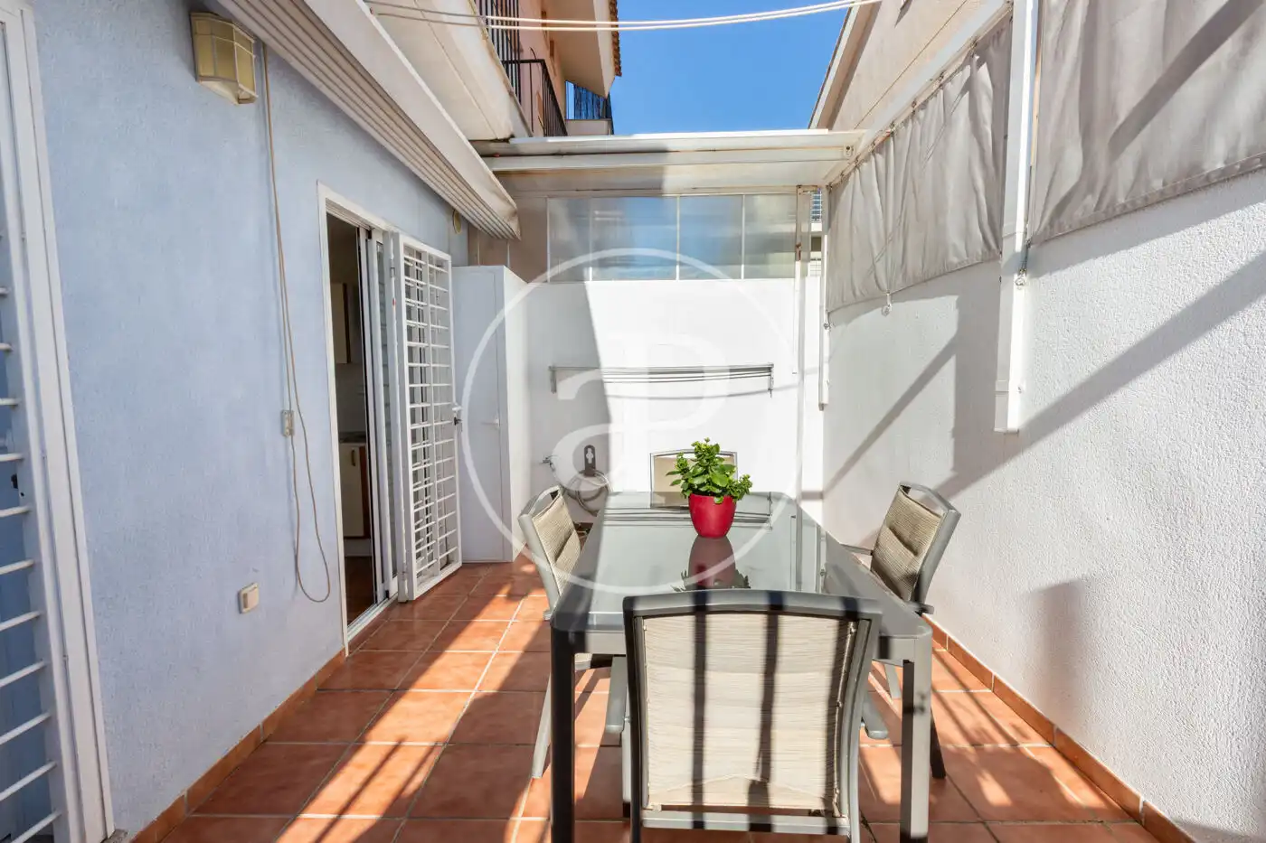 Terrassa de Casa adosada en venda en Moncada amb Aire condicionat, Calefacció i Terrassa
