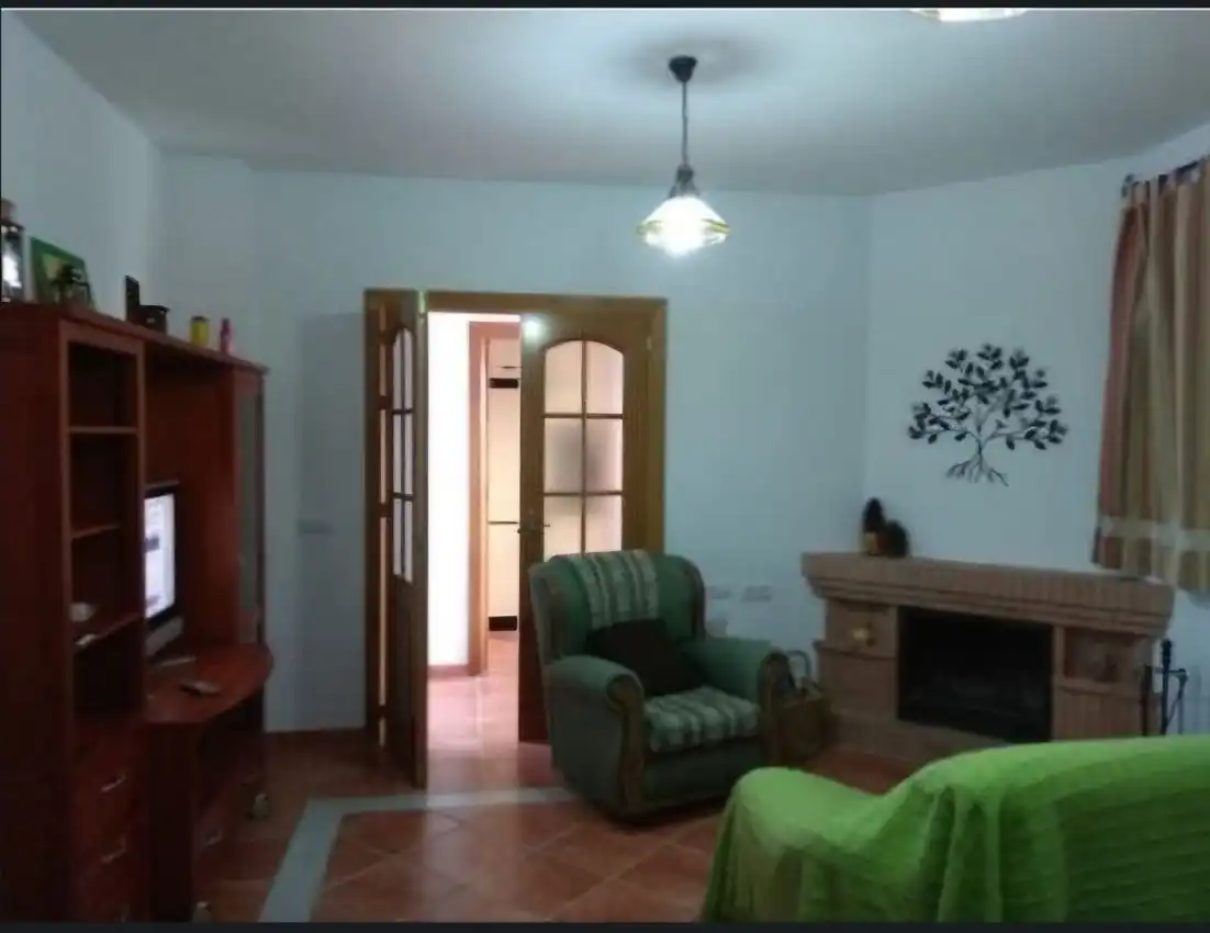 Sala de estar de Casa adosada en venta en Grazalema
