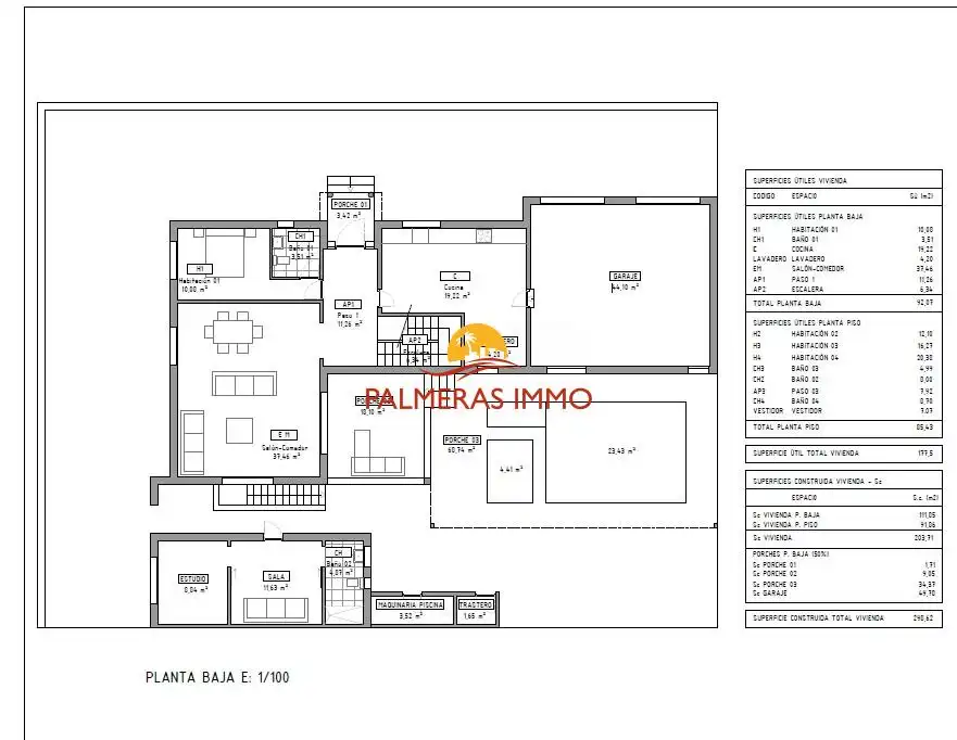 Villa avec piscine à vendre à Poble, imagen 4