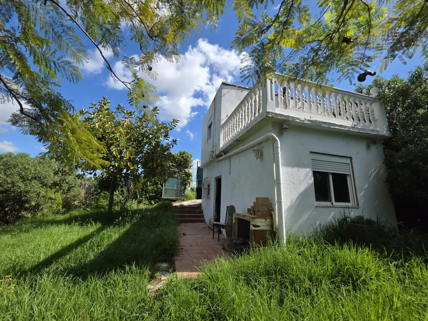 Vista exterior de Finca rústica en venta en Cártama con Aire acondicionado, Jardín privado y Terraza