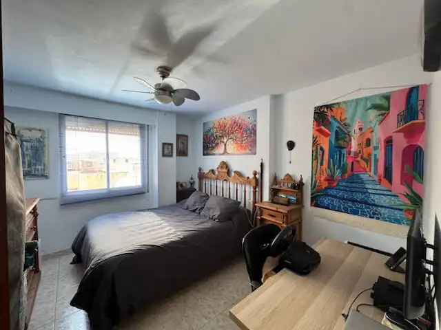 Bedroom of Flat for sale in Málaga  with Air Conditioner
