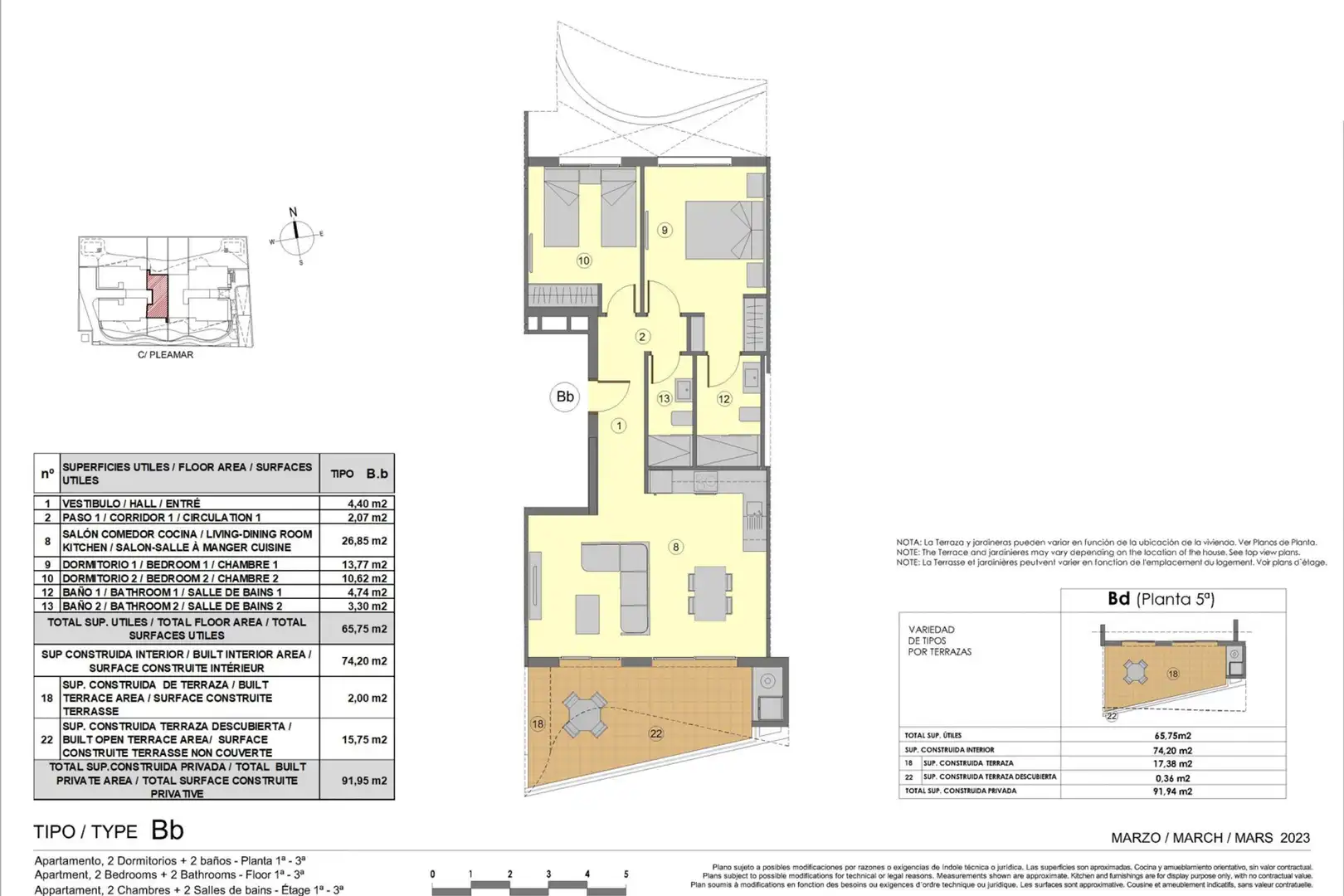 Apartment for sale in Playa del Acequión, Náufragos y Rocío del Mar, imagen 18