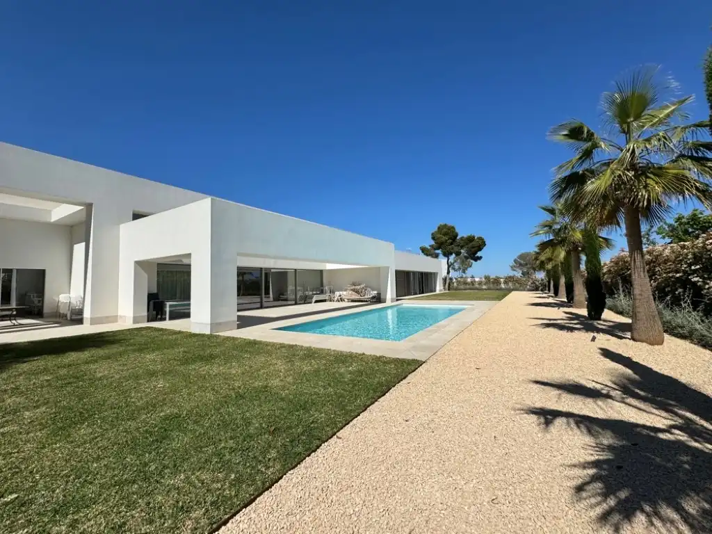 Vista exterior de Casa o chalet en venta en Calvià con Aire acondicionado, Jardín privado y Terraza